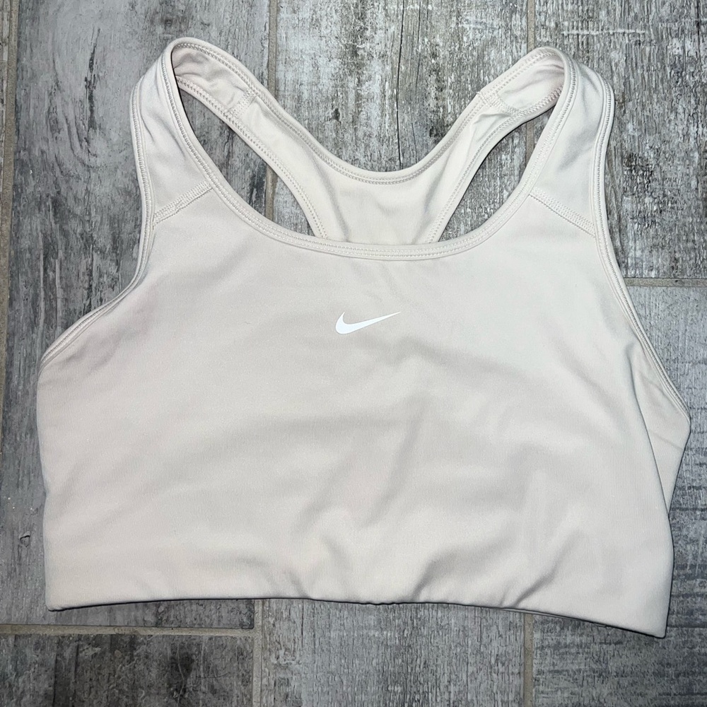 Nike Women's Light Beige Sports Bra